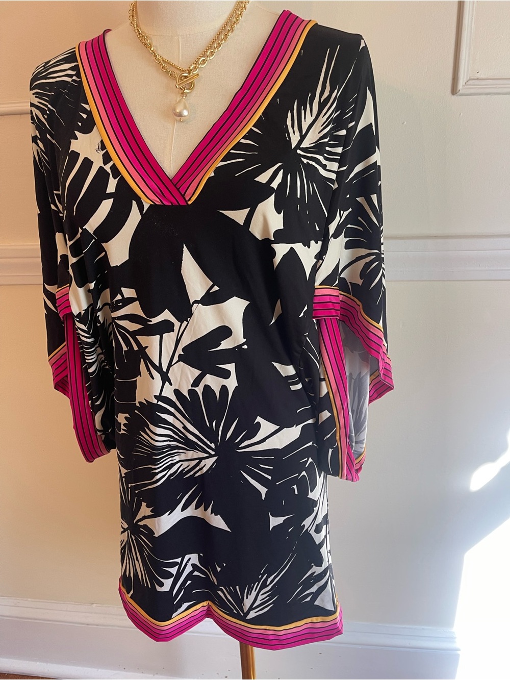 Trina Turk Caftan Dress/Cover Up